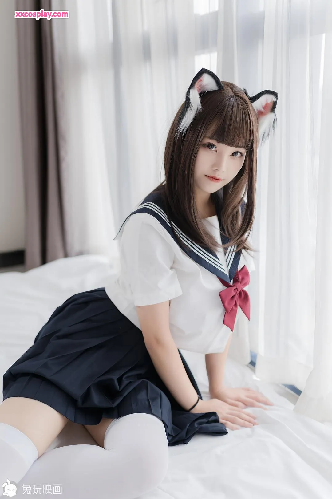 兔玩映画 VOL.027 猫耳JK